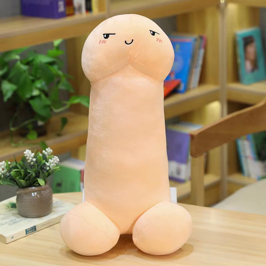 Big Size Trick Penis Simulation Plush Toy Boy Dick Plushie Penis Plush Hug Pillow Stuffed Sexy Interesting Gifts for Girlfriend