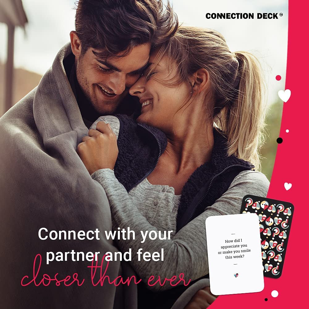 Couples Games Adult Card Games – Fun, Thought-Provoking Question Games for Couples New & Old to Ignite Communication – Party Appropriate & Playable W/Multiple Couples (100 Cards)