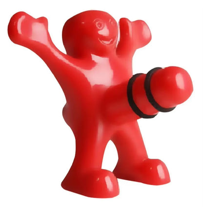 Creative Little Red Man Funny Wine Beer Bottle Opener Set Reusable Novelty Wine Stopper Household Tools Bar Accessories